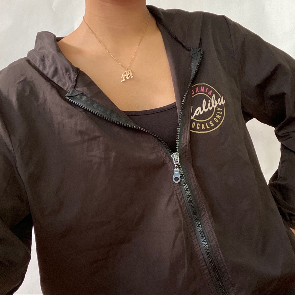 Malibu brandy Melville zip up